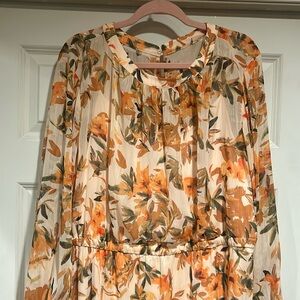 18 | Maxi Dress Semi Sheer